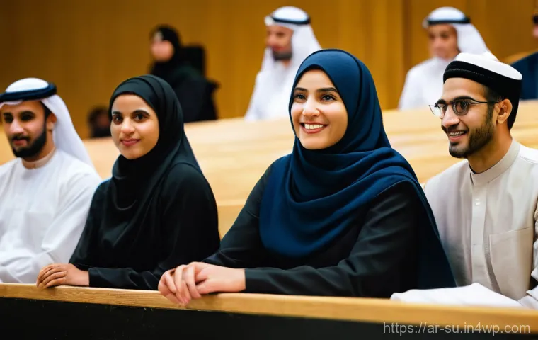 상황에 적합한 커뮤니케이션 전략 도출하기 - **Prompt:** A diverse group of people from various walks of life in an Arab setting, including men i...